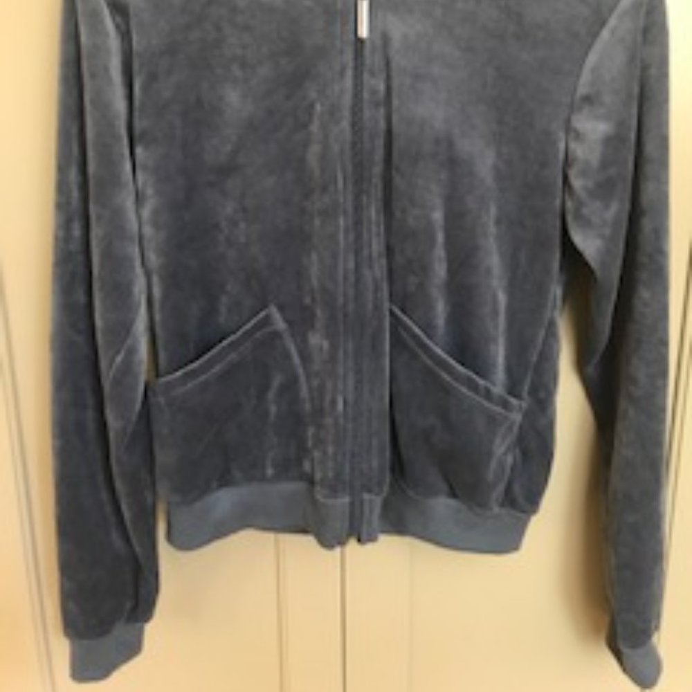 Young USA Dark Blue Hoodie with Rhinestones_5